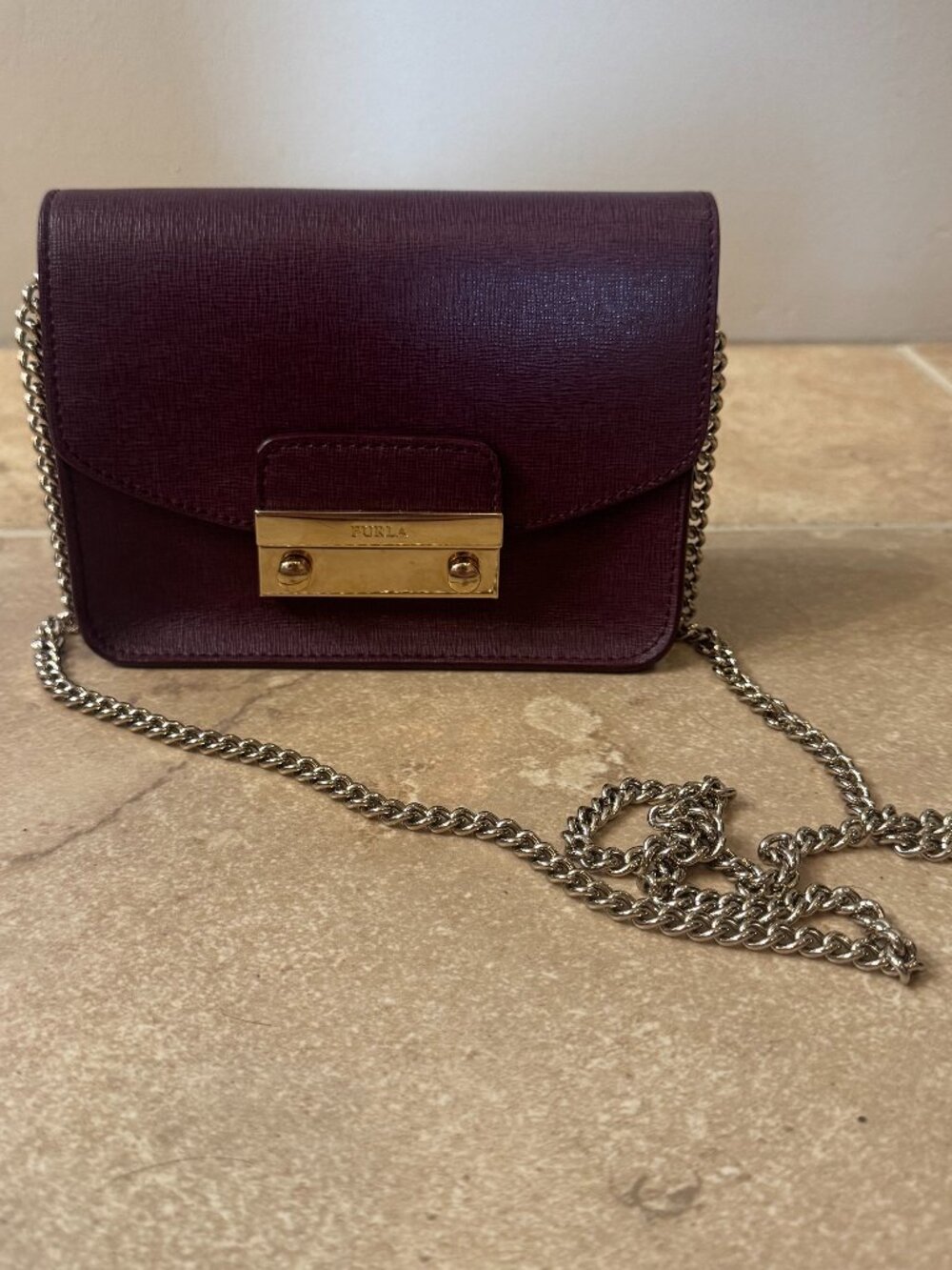 Furla bag with chain